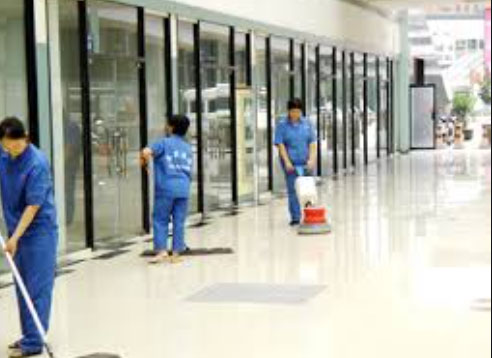 上海泥城镇专业保洁公司-大规模办公楼保洁-玻璃清洗-地板清洗
